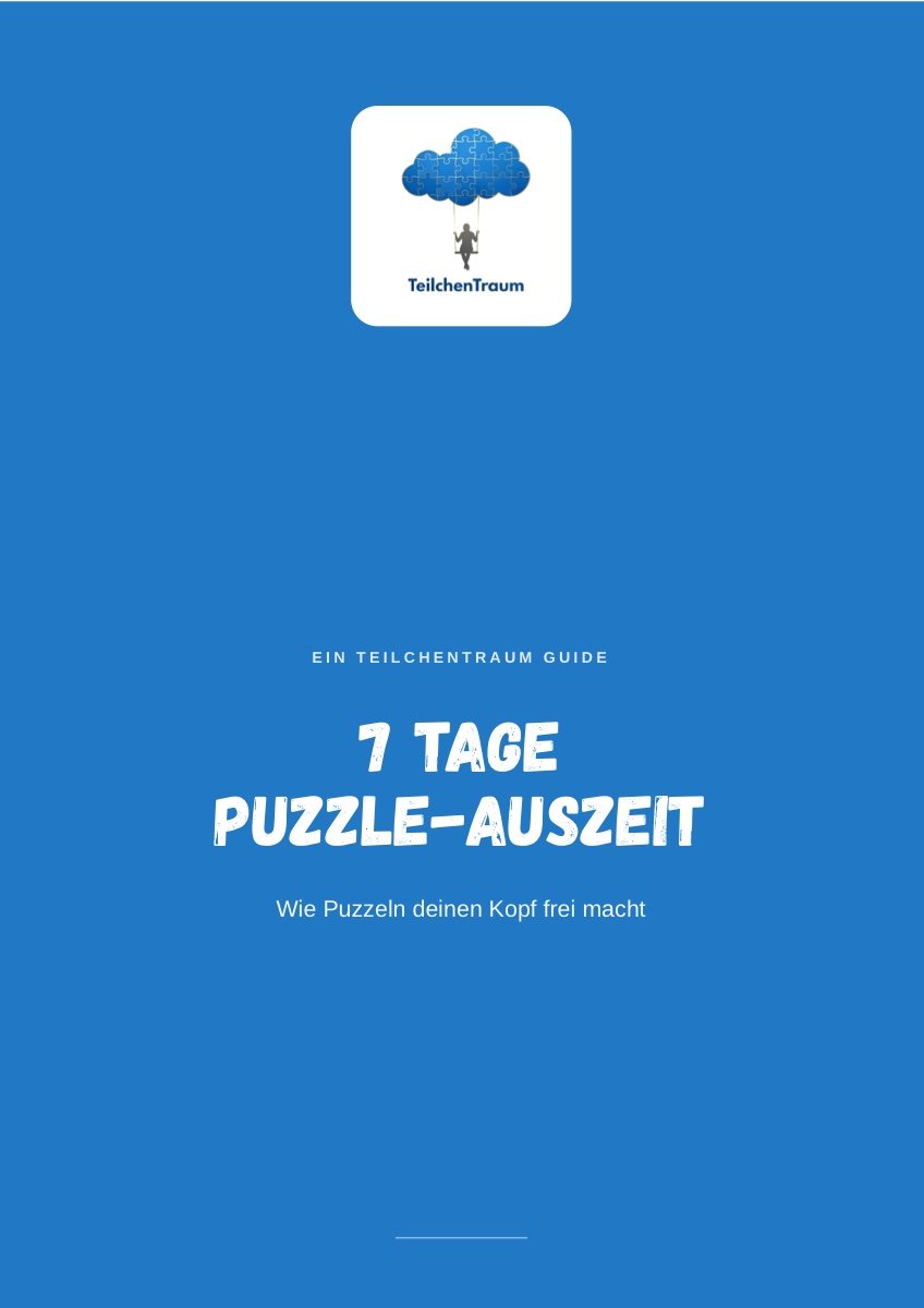 E-Book Cover: 7 Tage Puzzle-Auszeit